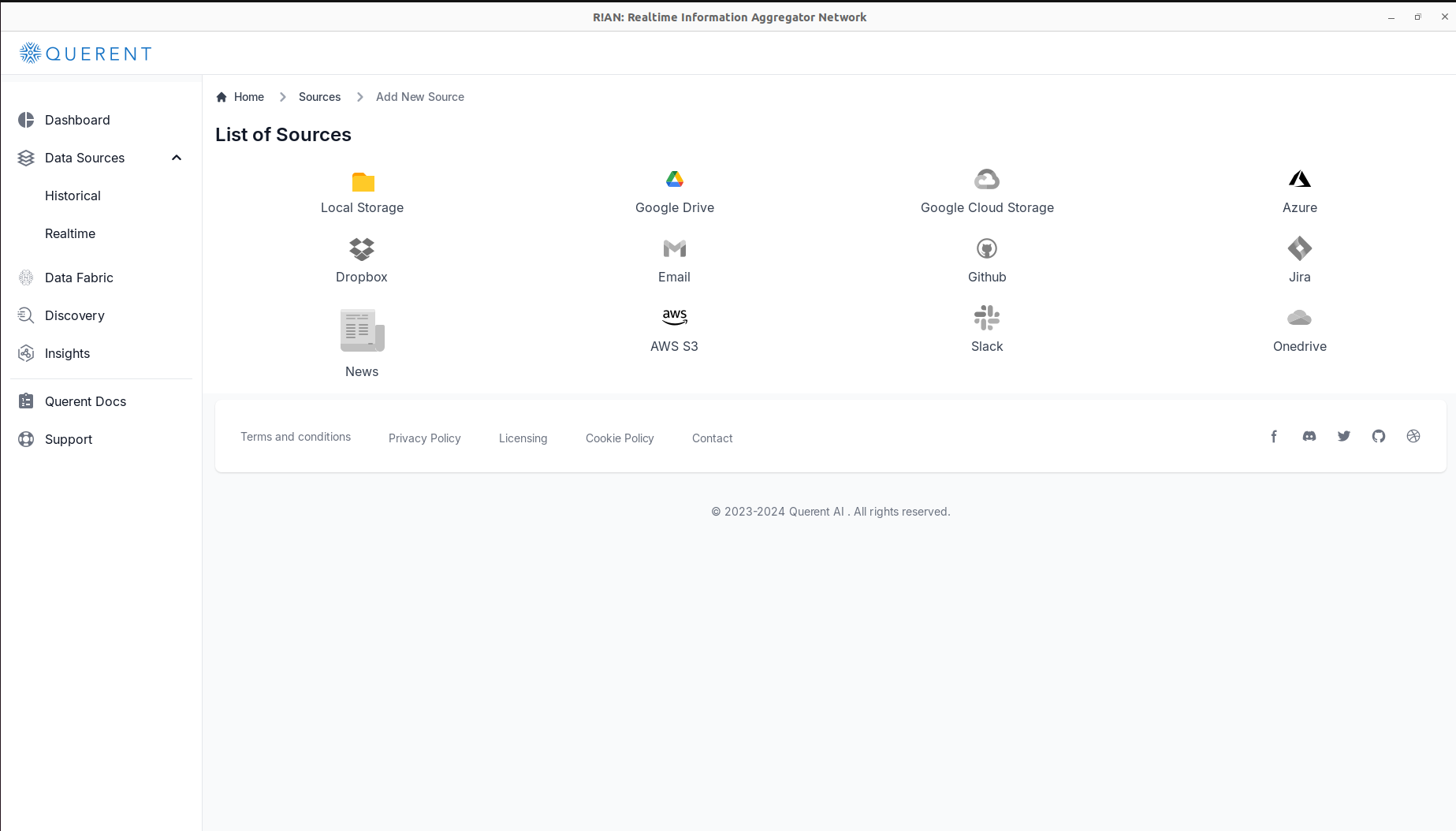 r!an dashboard