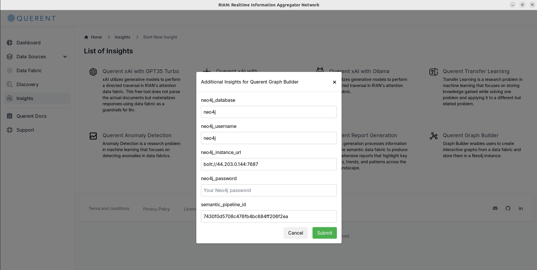 Configure Parameters